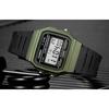 Casio Серия для молодежи Силиконовые Квадратные Классические Ретро Водонепроницаемые Цифровой Дисплей Кварцевые Часы Мужские часы Черные F-91WM-3A