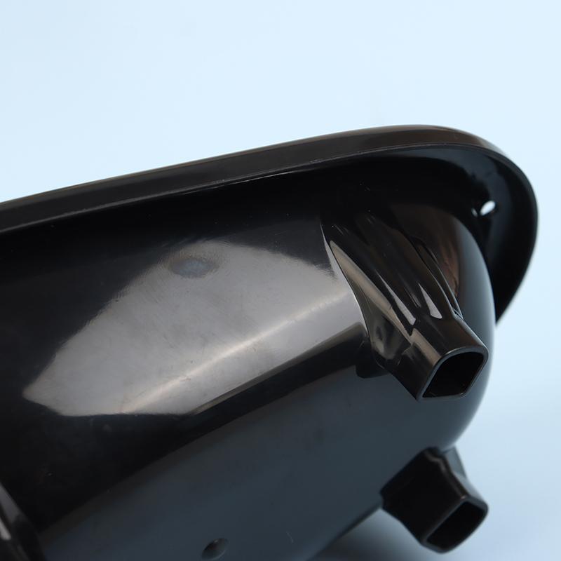 1Set Black Dollhouse Mini Furniture Bathtub Model Toy Simulation Bathroom Accessories Kids Pretend Doll House Decoraton Toy