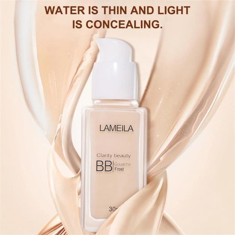 30ml Face BB Cream Liquid Foundation Base Makeup Moisturize Oil Control Waterproof Lasting Concealer