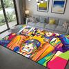 Naruto Unique Pattern Printed Rug Durable Non-Slip Floor Mat for Game Room
