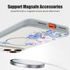 Чехол в простом стиле с узором в виде сердца для iPhone 17 Pro Max, магнитный для Magsafe, гибридная тонкая матовая крышка для iPhone 16 15 14 13 Pro Max