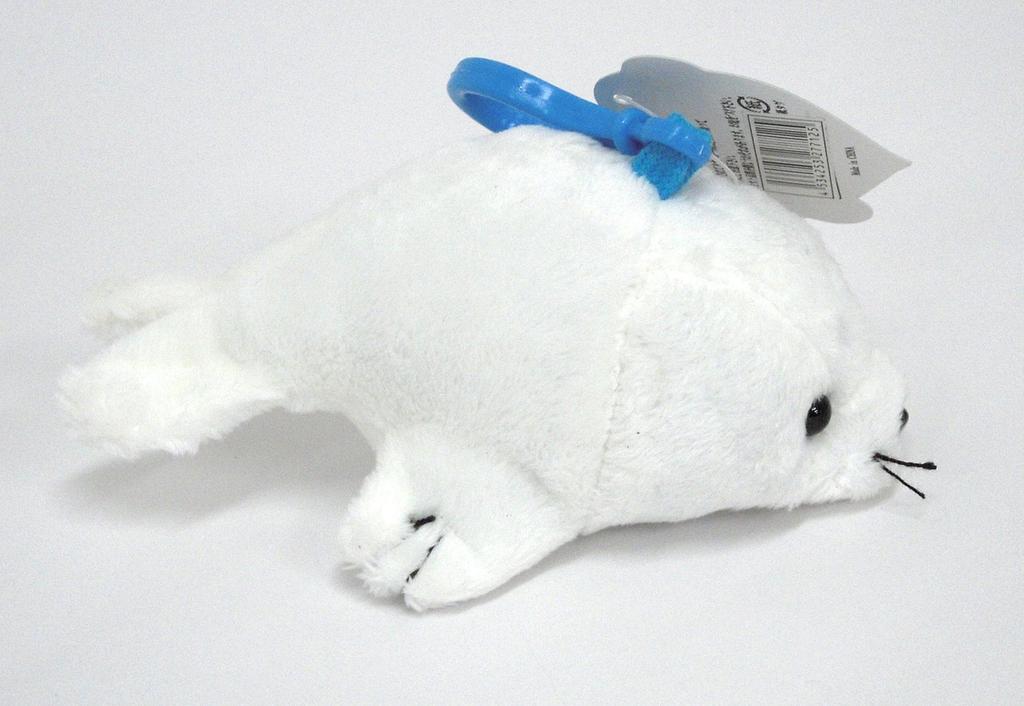 Plush Marshmallow Mascot Keychain Seal 207-712