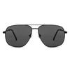 John Jacobs | Stylish & Premium | Polarized & 100% UV Protection Sunglasses For Men & Women | Full Rim Pilot Medium (Size-59)