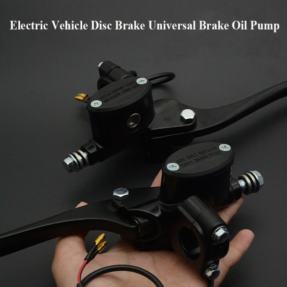 Universal Electric Disc Brake Aluminum Alloy Front Rear Brake New Oil Brake