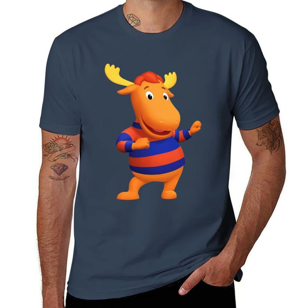 Tyrone The Backyardigans Tshirt Work Short Sleeve Cotton Top
