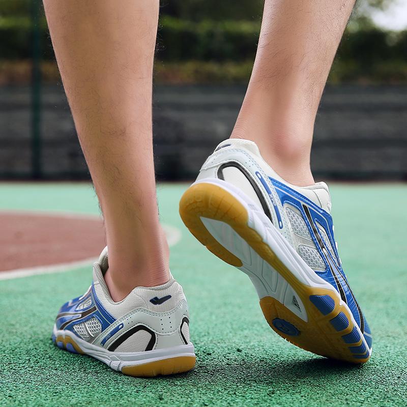 Подростки и взрослые, высококачественная амортизирующая, противоскользящая, износостойкая, модная повседневная спортивная обувь для бадминтона, обувь для настольного тенниса