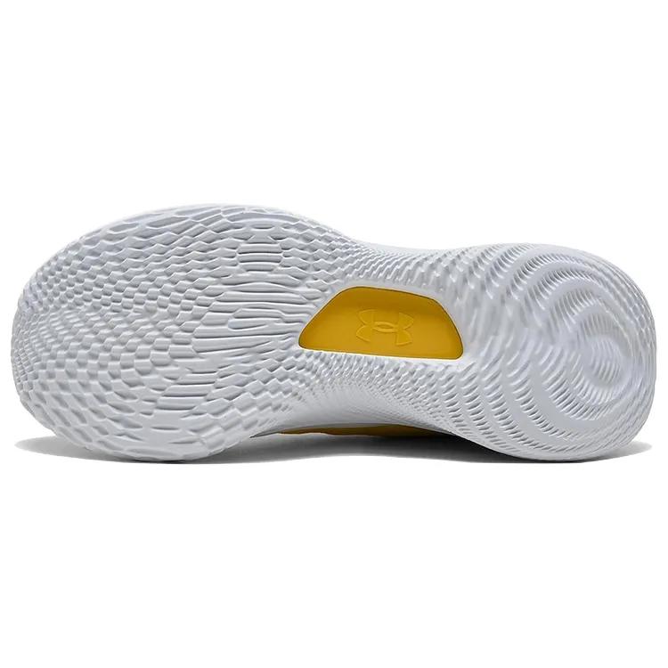 Under Armour Curry Flow 8 'Smooth Butter Flow' (Unisex) Taxi / White / Taxi Basketball Shoes 3023085 701