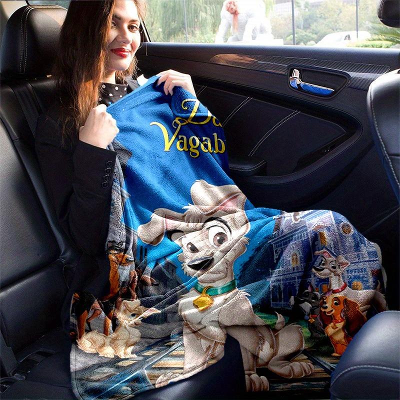 1 шт., Леди и Бродяга 2: Плед 'Сказка бродяги' для домашнего декора, чехол на диван, для путешествий, кемпинга, автомобиля