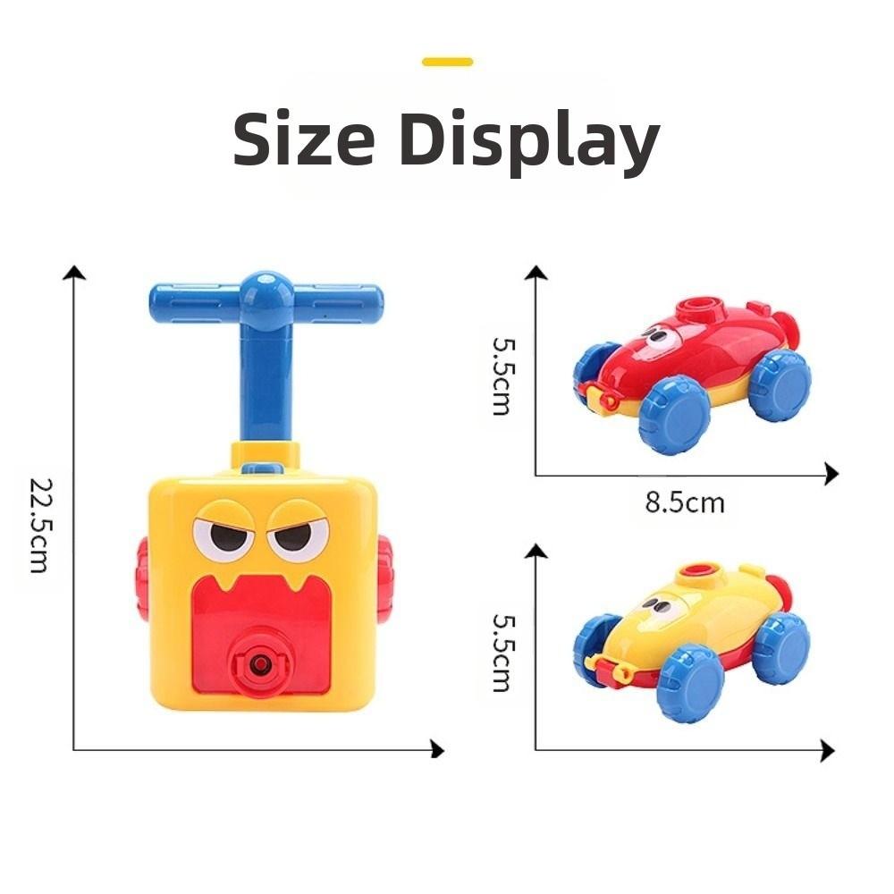 Blackbird Balloon Powered Car Duck Style Inertia Air Power Balloon Car Holiday Gifts