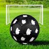 white hippo Fishing Adventure Size 5 Soccer Balls, Anti-Slip, Protective Football, Outdoor Sport, Practice Games, Birthdays Gift Suitable for fan
