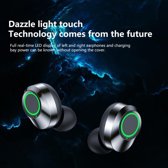 YD03 Premium Bluetooth-compactible Headset Deep Bass Low Latency Calling