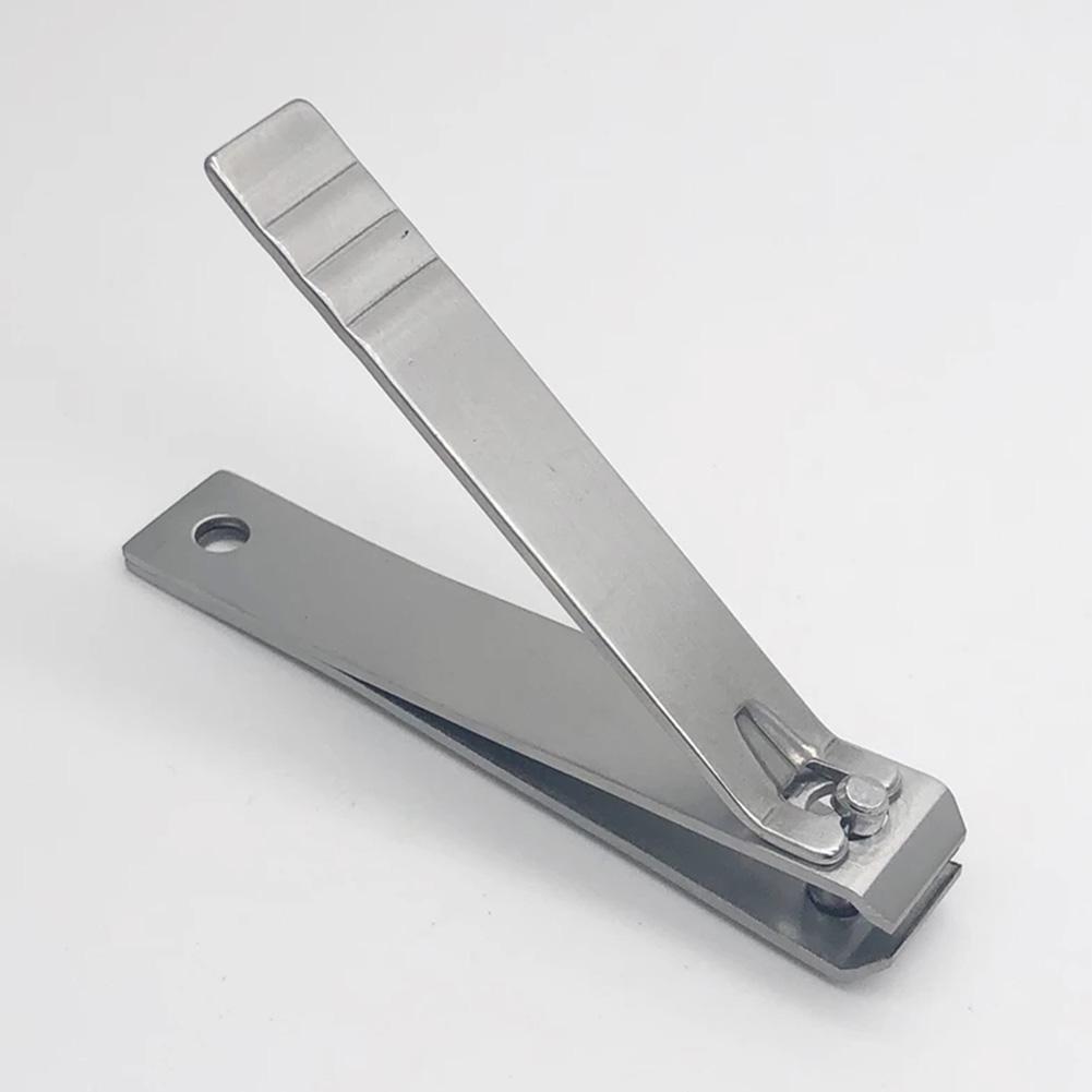 1 шт., стальной нож для маникюра с прямым ртом, портативный нож для педикюра, стальной триммер для педикюра, кутикула U8T9