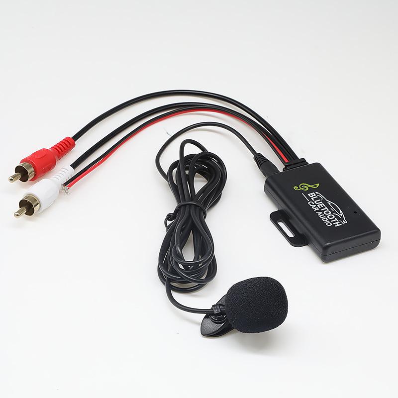 Универсальный Bluetooth-адаптер для автомобильной аудиосистемы с подключением AUX и 2RCA