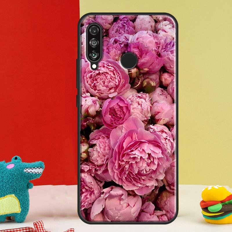 Пионы Красивый Цветок Для Huawei Nova 5T 9 10 SE 12i 12s 11i Y91 Y90 Y60 Y70 Y72 Y61 P60 P30 Pro P20 P40 Lite Чехол