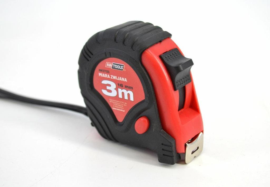 Awtools Red And Black Rolling Tape 3M X 16Mm