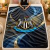 Flannel BlanketNewcastle United Football Warm Soft Throw Blanket for Indoor Sofa Bed Living Room Use