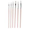 6 шт. акварельные кисти многофункциональные легко очищаемые широкое применение премиум материал прочный
