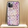 Стеклянный чехол с принтом змеиной кожи для Apple iPhone 14 13 Pro 11 12 7 8 Plus SE 2022 XR X XS Max 6 6S, закаленный чехол для телефона