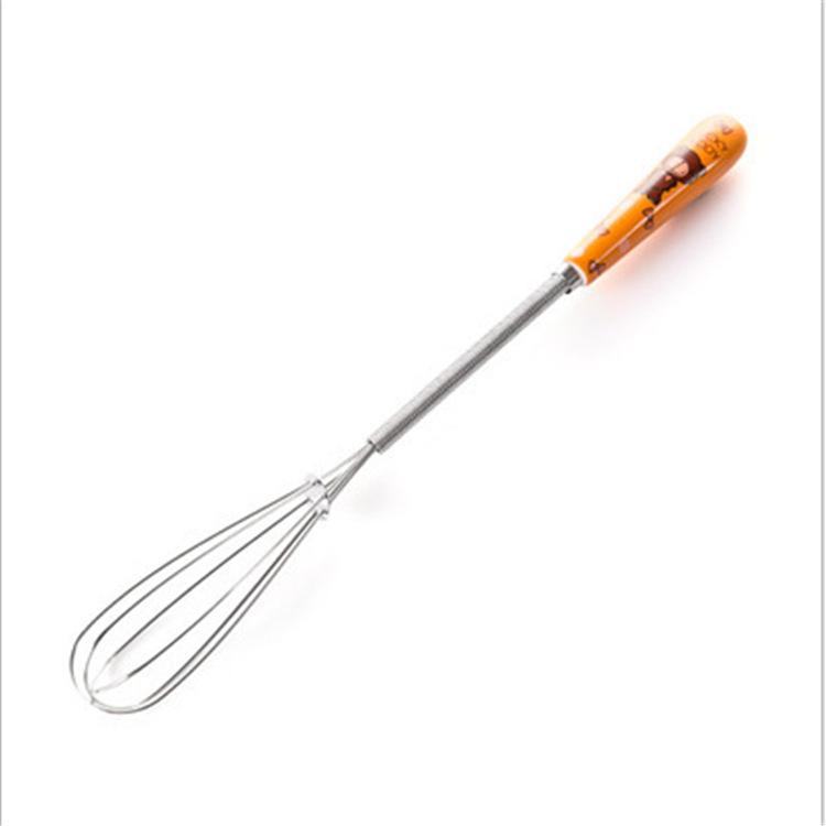 Керамическая ручка Милый медведь Венчик для взбивания яиц - Венчик из нержавеющей стали для выпечки