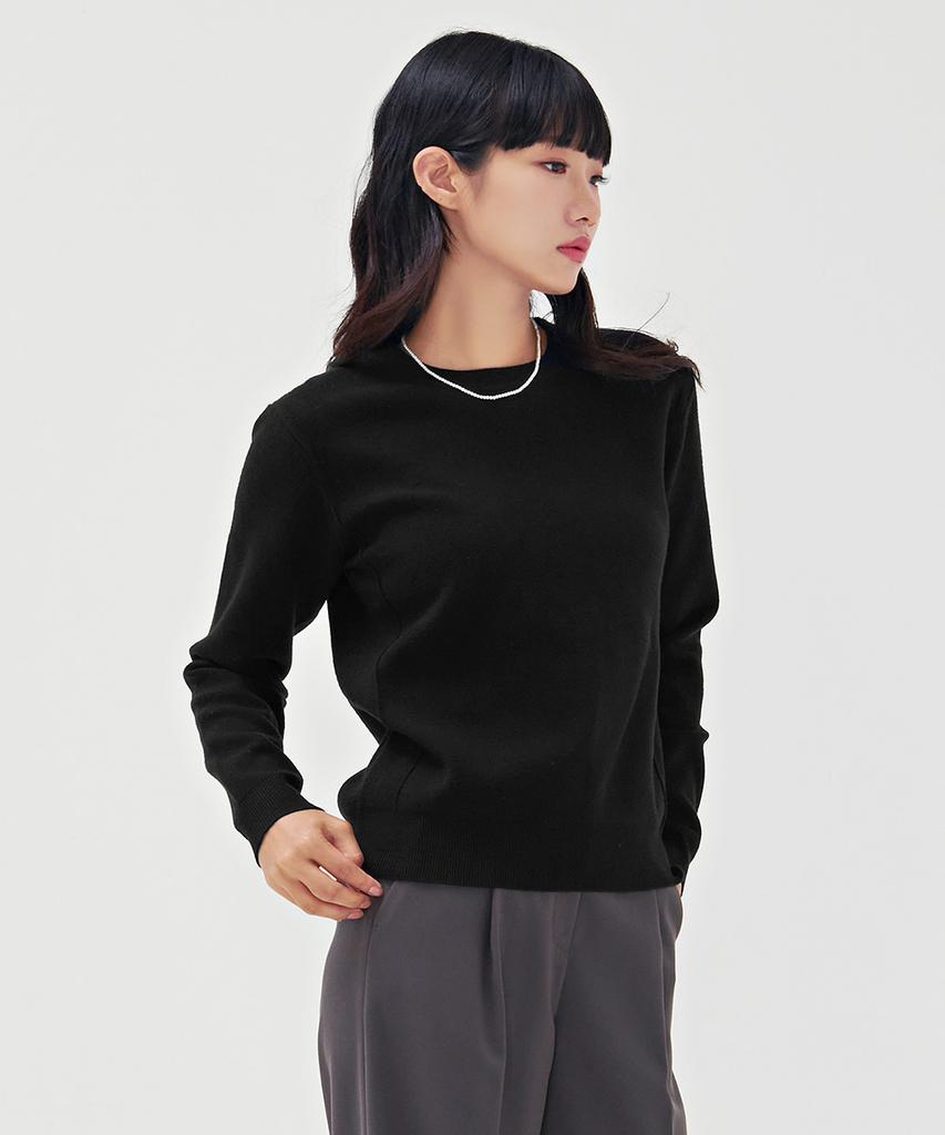 CHASECULT Women'S Basic Round Sweater-Bfzg5203D03