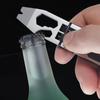 Multifunctional Tools Outdoor Survival Cycling Wrench Screwdriver Bottle Opener Crowbar EDC Combination Card
