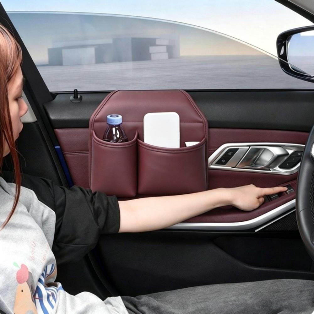 Multifunctional Car Door Storage Bag Cup Holder Car Interior Accessories For Keys