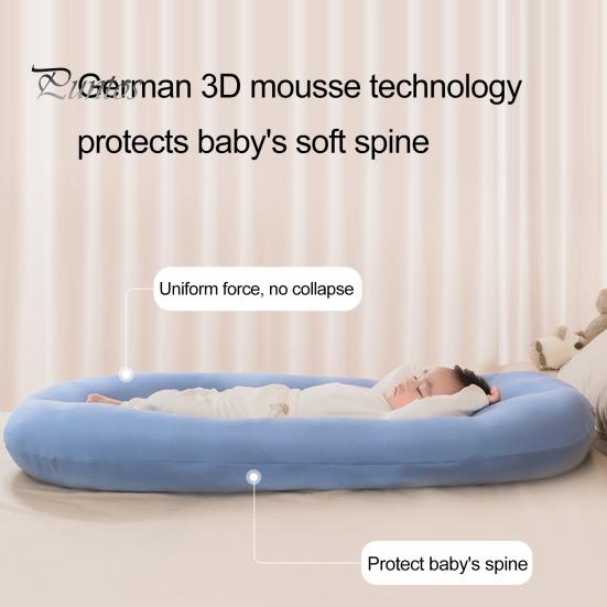 Детская бионическая кровать с поддержкой шеи и спины, структура, похожая на матку, для ощущения матки, подушка для отдыха младенцев со скрытой молнией, подушка для отдыха новорожденных от 0 до 12 лет