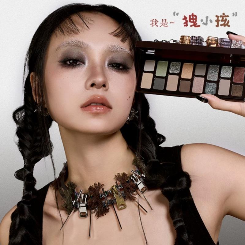 Cheeryep 16 Color Eye Shadow Palettes Glitter Matte & Shimmer,Natural Earth-Toned Long Lasting Makeup,Highlighter Shadow Pallet