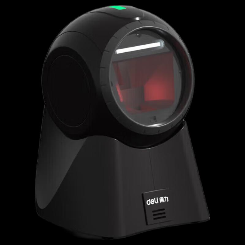 Платформа для проводного сканирования штрих-кодов Deli 1D 2D