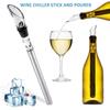 Stainless Steel Wine Bottle Cooler Stopper, 1 Piece, Anti-leak Cooling Stick