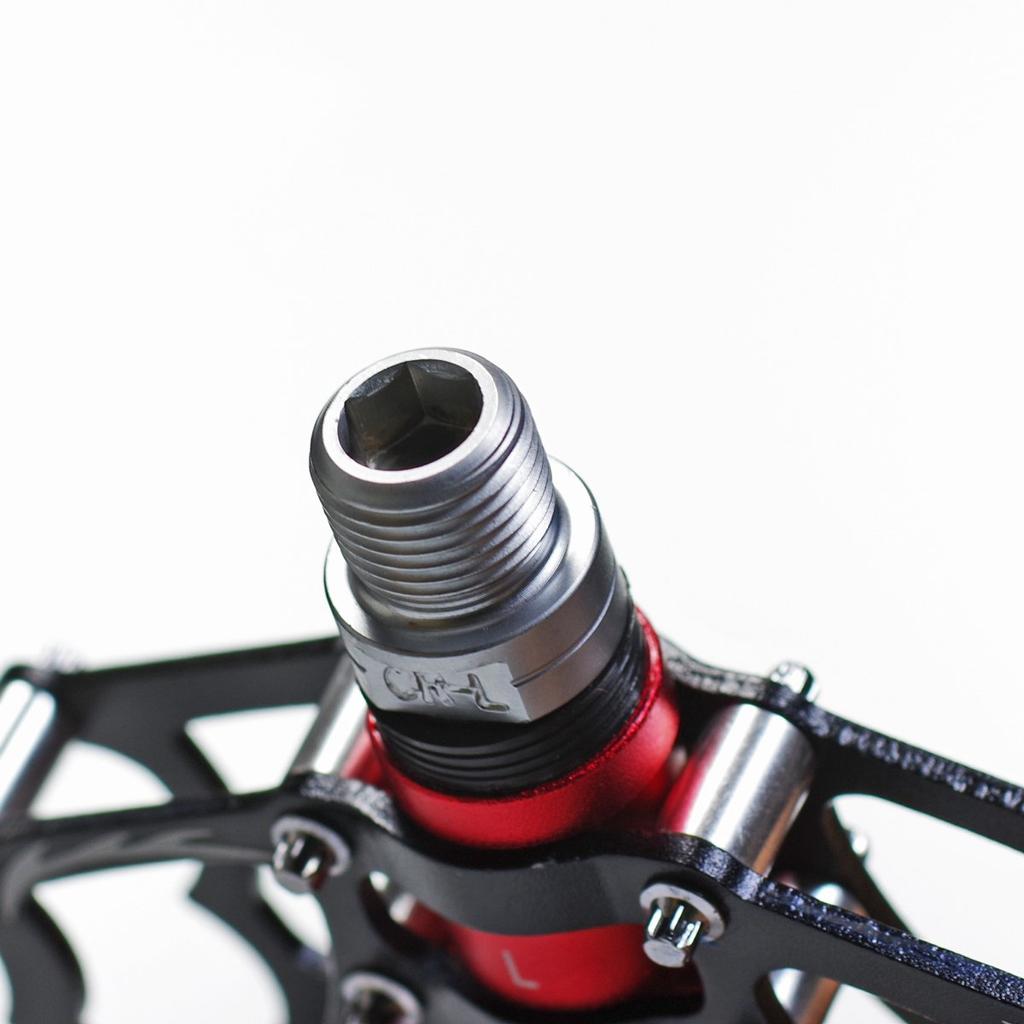 Алюминиевые левые и правые 3 педали из хромомолибдена для шоссейных горных кроссовых легких городских педалей с маленьким колесом для минивело [HAMMARS], комплект, встроенные подшипники, вал, велосипед,