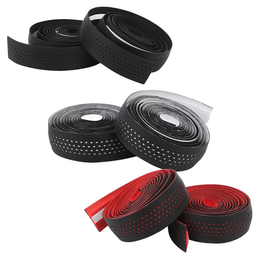 Рулевая лента Силиконовая рукоятка Велосипедные ручки Обертывания Нескользящие Впитывающие Пот Устойчивые к Грязи Намотка S