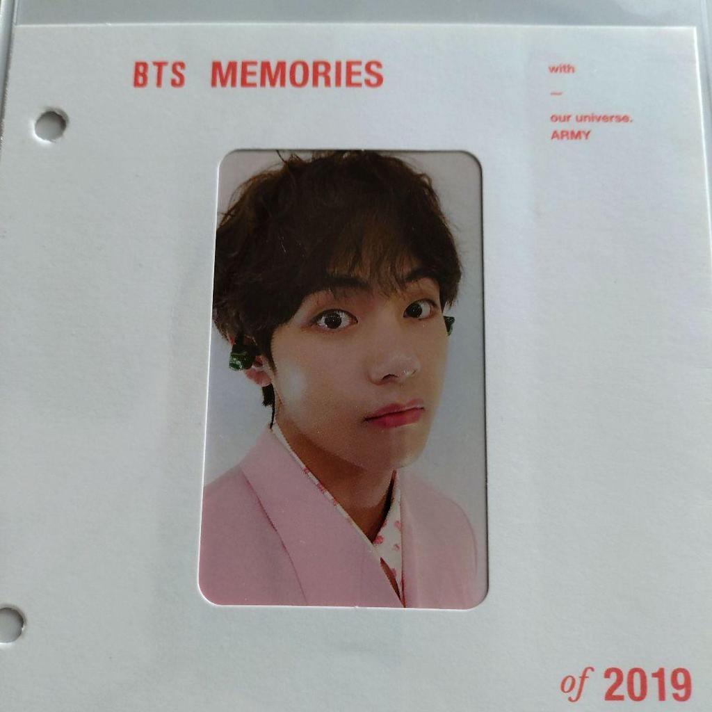 [USED] BTS MEMORIES 2019 Blu-ray Trading Card V