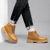 Горячие продажи мужские рабочие ботинки зимние мотоциклетные ботинки на толстой подошве красивые походные ботинки мужские повседневные ботинки из натуральной кожи