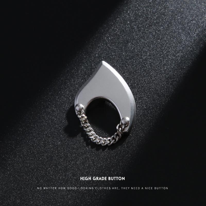 2 шт. Высококачественные Пуговицы для Одежды Универсальные Мужские и Женские Пальто Меховые Куртки Металлические Золотые Пуговицы Персонализированные Декоративные Пуговицы для Одежды
