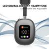 Hot-Selling Wireless Head-mounted Touch Screen Earphones Digital Display Screen Noise Cancellation Casque Bluetooth Headphones