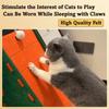 2-in-1 Cat Scratcher House Felt Cat Claw Board Climbing House Fun Cat House  Cat Play