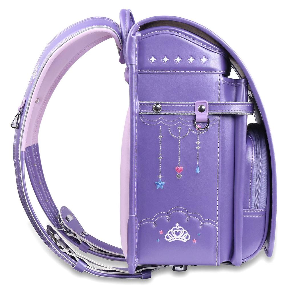 Latest Popular Cute School Bag for Luxurious Princess and Crown Pearl In 6 Colors [Coulomb] girls/Latest design/Shiny fabric/Sturdy hand-stitched/Gift