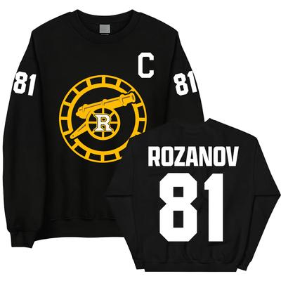 Свитшот с круглым вырезом Llya Rozanov 81 Heated Rivalry Shane Hollander 24 Hunter 21 Пуловер Одежда Montreal Metros Boston Raiders