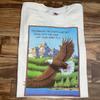Винтажная футболка HUMAN-I-TEES 1994 года 'Celebrate Earth and Sky Eagle Nature' 90-х годов XXL