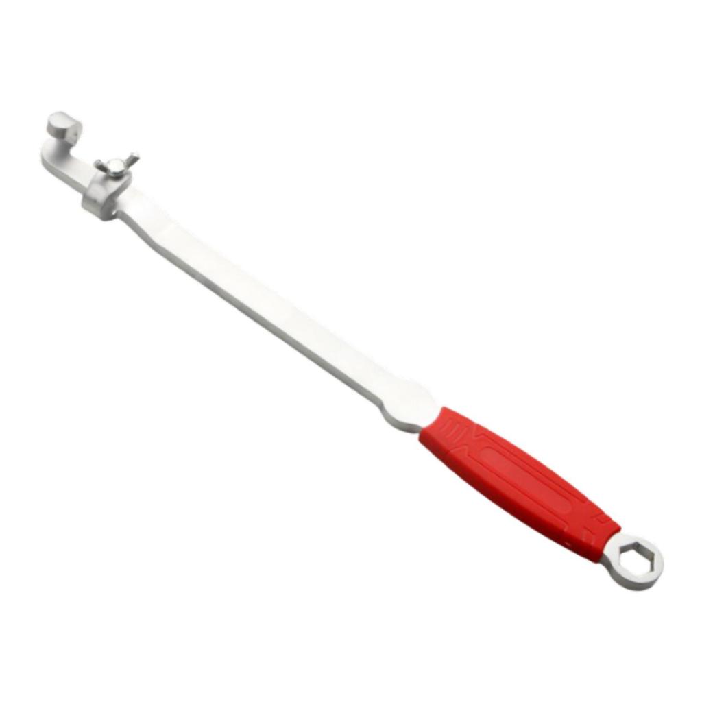 Professional Wrench Extender Tool Carbon Steel 40cm Extension Bar Spanner Adapter for Tighten Bolts and Nuts