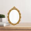 Makeup Mirror Decorative Retro Gift Decor Vanity Wall for Bathroom Dressing
