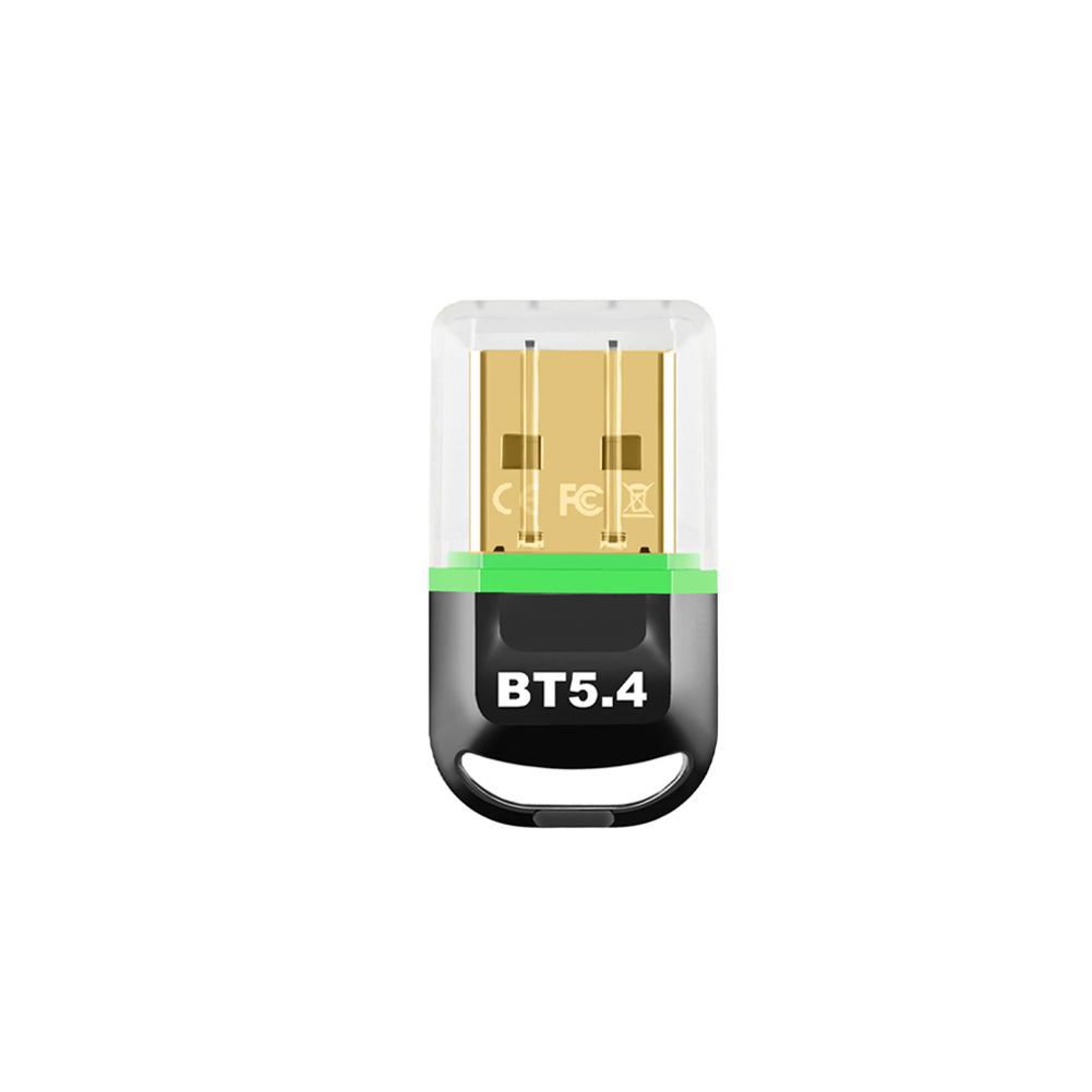 USB Bluetooth 5.4 Адаптер Не требующий драйверов Приемник Передатчик для ПК Динамик Беспроводная мышь Клавиатура Музыка Аудио