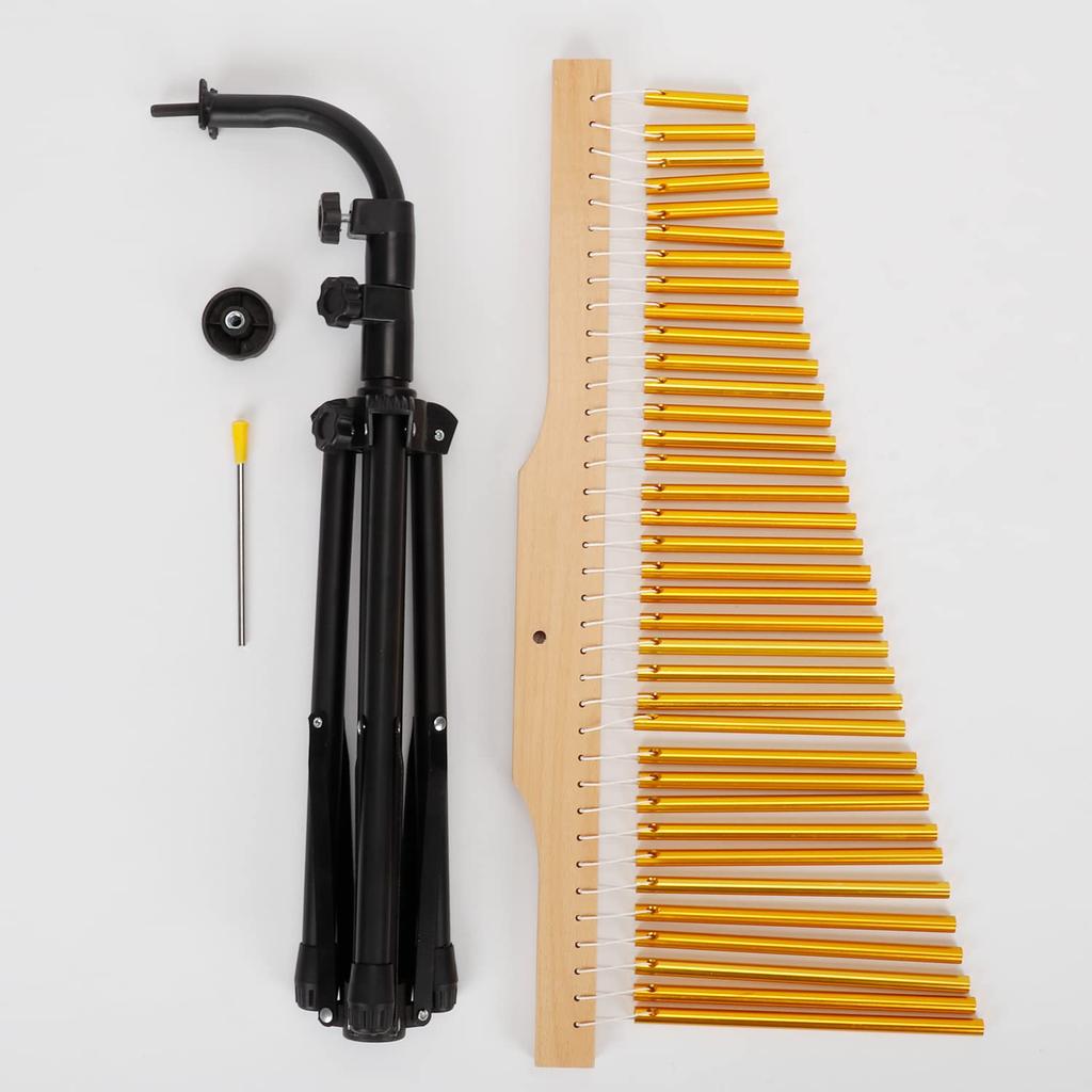 Aleawol Tree 36 духовой металлический музыкальный стенд и высота игрового стержня чистый звук перкуссионный бар для знакомства с оркестром колокольчик, звуки, колокольчик, инструмент,