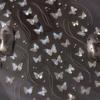 Shell Light White Butterfly Nail Stickers Glitter Adhesive Sticker Nail Art Decoration Cute Butterfly Nail Art Sticker Diy Salon