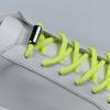Unisex Shoelaces for Sneakers Semicircle Kids and Adult Shoelaces Without Ties Quick Lazy Metal Lock Laces