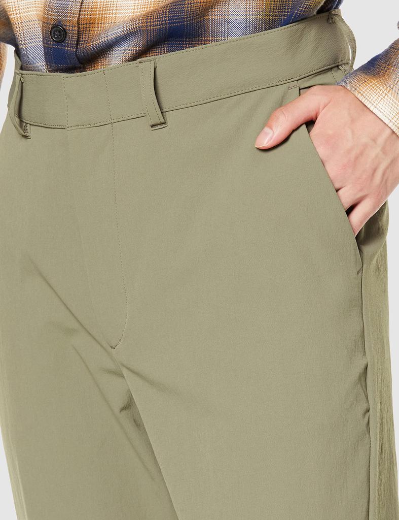 Mizuno Travel Move Bringle Size S Pants, Water-Repellent, Stretch, B2MF0506, Brown,