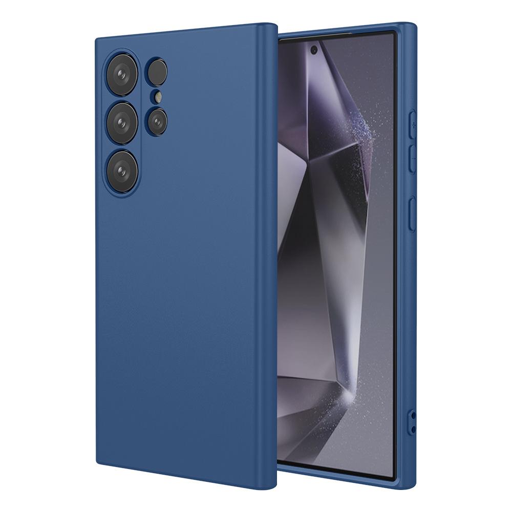 Подходит для Galaxy Samsung S25FE Чехол из жидкого силикона с эффектом кожи S23ultra Чехол для телефона S23 Samsung Note20