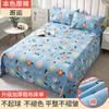 Простыни из хлопка и льна Four Seasons King Queen Size Постельное белье с цветочным принтом Простыня для взрослых Бытовой матрас Чехол от пыли