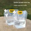 Portable Foldable Water Storage Bag - Large Capacity for Camping and Travel